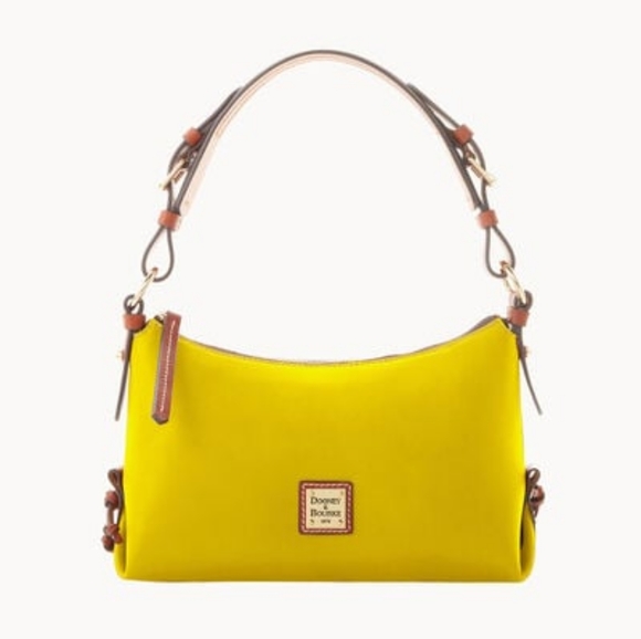 Dooney and Bourke Yellow Leather Bag - Picture 4 of 4